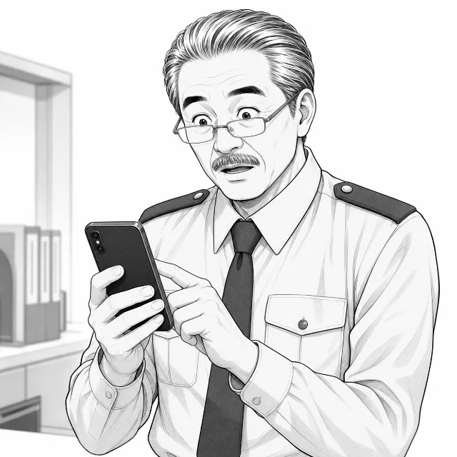 老眼鏡をかけてスマホで調べ、夜勤手当も原則計算対象で、等級で保険料が決まると知って驚くしげさん