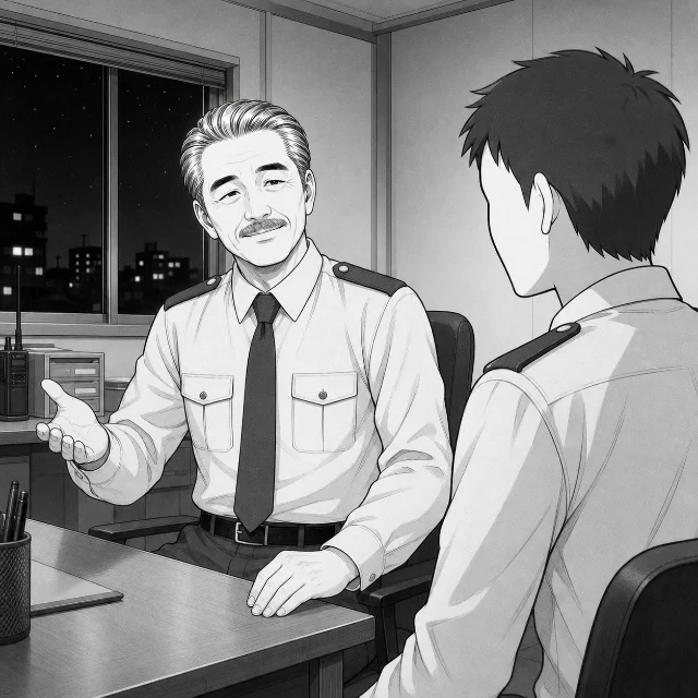 増えた分の一部が保険料に回るだけで、手取りまで減るとは限らないと若手に説明するしげさん